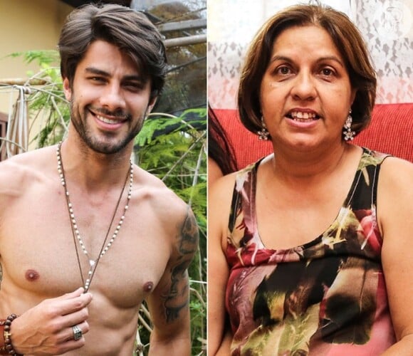 Carmem Oliveira, mãe de Renan, afirmou que o filho não é gay: 'Conheço bem meu filho'
