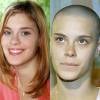 Carolina Dieckmann raspou os cabelos para viver Camila, uma jovem que sofria de leucemia na novela 'Laços de Família'