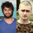 Daniel Radcliffe desde que terminou a saga de 'Harry Potter', já esteve barbudo e careca para viver outros personagens