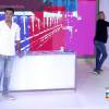 Otaviano Costa dançou 'Bang' de forma animada no 'Vídeo Show'