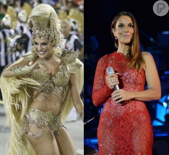 Paloma Bernardi deve perder o posto de rainha de bateria para Ivete Sangalo, enredo da Grande Rio no Carnaval de 2017