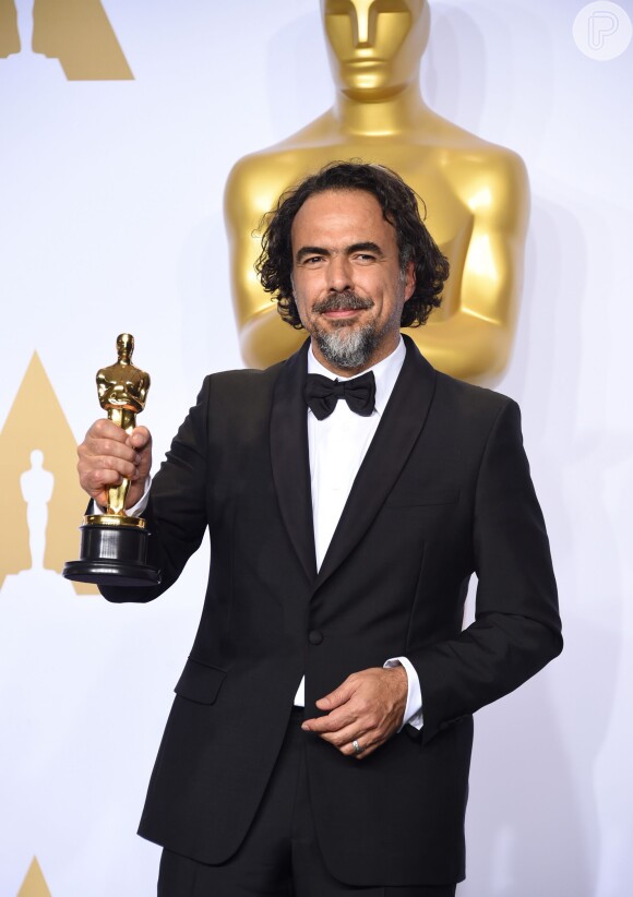 Alejandro G. Iñárritu levou o Oscar de Melhor Diretor por 'O Regresso'