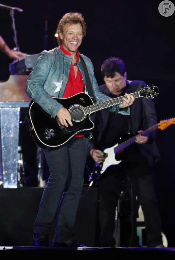Bon Jovi levantou público durante apresentação no quinto dia de Rock in Rio