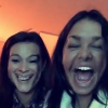 Bruna Marquezine e Fernanda Souza brincam com aplicativo que troca rosto, nesta terça-feira, 1º de março de 2016