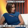 Com bom-humor, Gloria Pires brinca com seus comentários resumidos durante o Oscar no 'Tá no Ar'