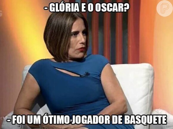 Com bom-humor, Gloria Pires brinca com seus comentários resumidos durante o Oscar no 'Tá no Ar'