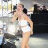 Miley Cyrus se apresenta na parte da manhã no IHeartRadio Music Festival