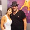 Leandro Hassum é casado com a desginer de moda Karina Gomes Ramos e o casal mora em Niterói