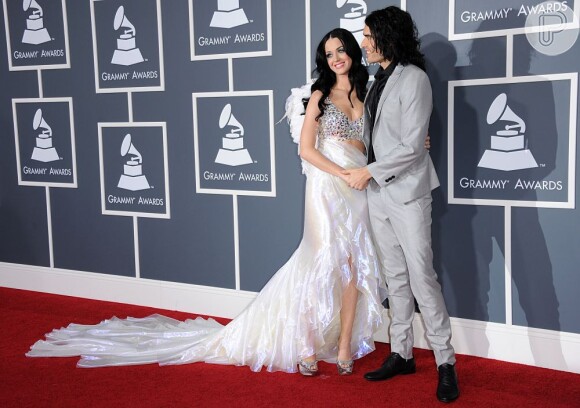 Katy Perry e Russel Brand ficaram um ano casados