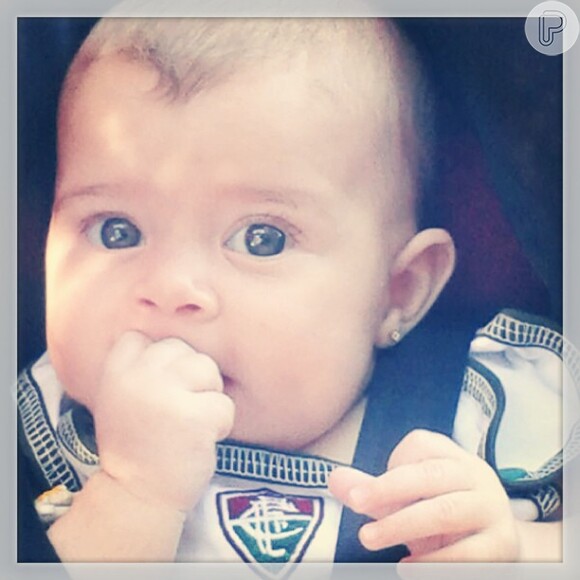 Debby Lagranha é mãe de Maria Eduarda, nascida em 6 de junho de 2013
