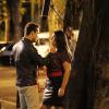 Daniel (Rodrigo Andrade) diz a Perséfone (Fabiana Karla) que a ama, em 'Amor à Vida'