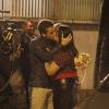 Noivos, Daniel (Rodrigo Andrade) e Perséfone (Fabiana Karla) se beijam, em cena de 'Amor à Vida'