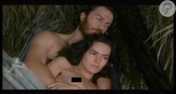Ana Paula Arósio aparece nua em teaser do longa 'Anita e Garibaldi', deitada em cena com Gabriel Braga Nunes