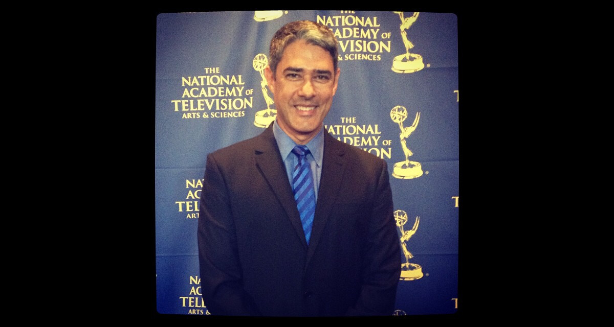 Foto: William Bonner postou alguns momentos da sua viagem no seu perfil