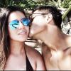 Micael Borges terminou o namoro com Sophia Abrahão há seis meses, e começou a namorar com a modelo Heloisy Oliveira dias depois, que está grávida de cinco meses de um menino, que será batizado de Zion