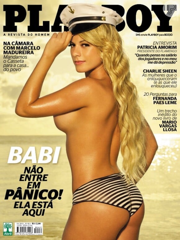 Babi Rossi foi capa da 'Playboy'em abril de 2011