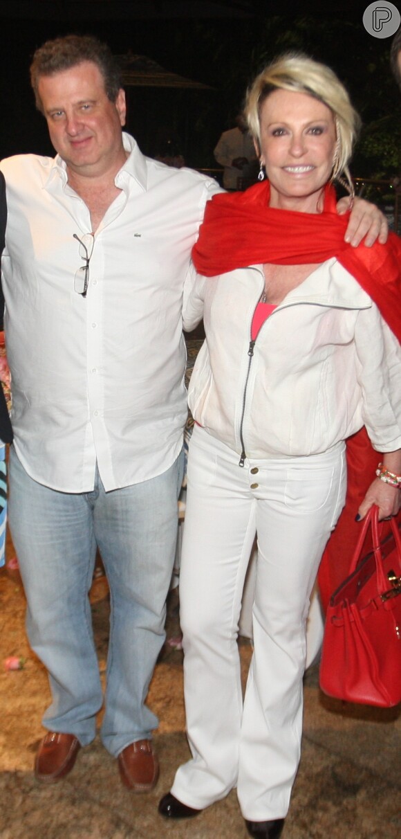 Ana Maria Braga está namorando o empresário Mauro Bayout (07 de outubro de 2013)