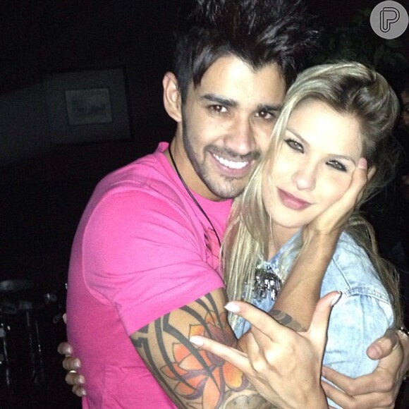 Andress Suita se declara para o noivo no Instagram, o cantor sertanejo Gusttavo Lima