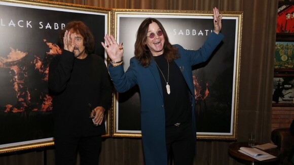 Ozzy Osbourne se diverte em coletiva da 1° turnê com o Black Sabbath no Brasil
