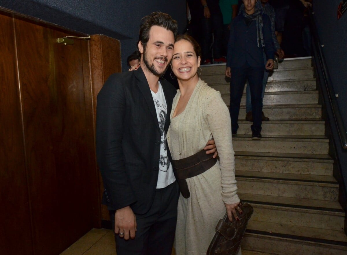 Foto: Paloma Duarte e o marido, Bruno Ferrari, prestigiam lançamento da ...