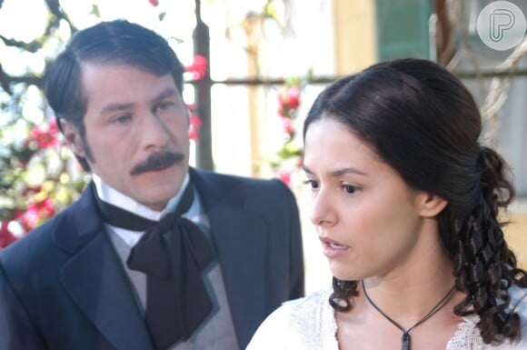 No SBT Bianca Rinaldi interpretou a escrava Isaura no remake da novela homônima