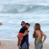 Em sua recente passagem pelo Brasil, Alicia passeou pelas praias cariocas com o filho e publicou em seu site oficial declarações de amor ao país