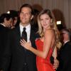 Gisele Bündchen é casada com o jogador Tom Brady, com quem tem dois filhos, Vivian e Benjamin