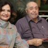 A atriz e é casada com o ator Mauro Mendonça há 54 anos