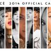 O calendário oficial de Beyoncé está à venda por U$ 15 no site oficial da cantora