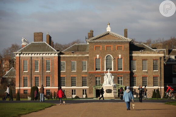 Kate Middleton passou 18 meses para renovar a decoração do Palácio de Kensington, em Londres, local onde vai morar com o marido, príncipe William, e o filho, George