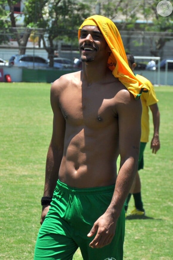 Marcelo Mello Jr. participou de um jogo de futebol beneficente no Clube de Regatas do Flamengo do Rio de Janeiro, na Gávea, Zona Sul do Rio de Janeiro, nesta sexta-feira, 15 de novembro de 2013