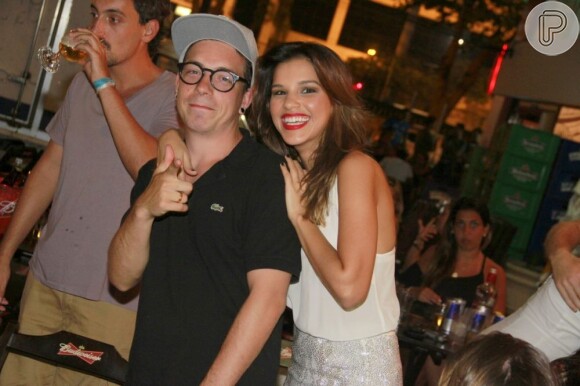 Mariana Rios e Di Ferrero também marcam presença na noite carioca
