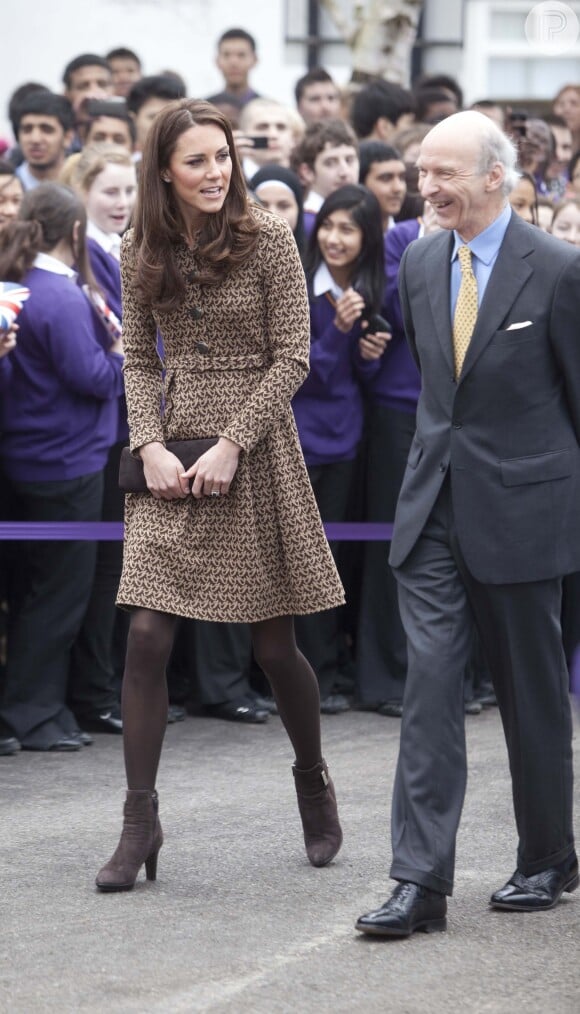 O look usado por Kate em 2012 foi todo repetido em 2013