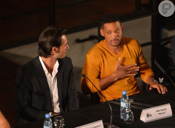O filme 'Focus', com Will Smith e Rodrigo Santoro, está sendo rodado nas ruas de Buenos Aires