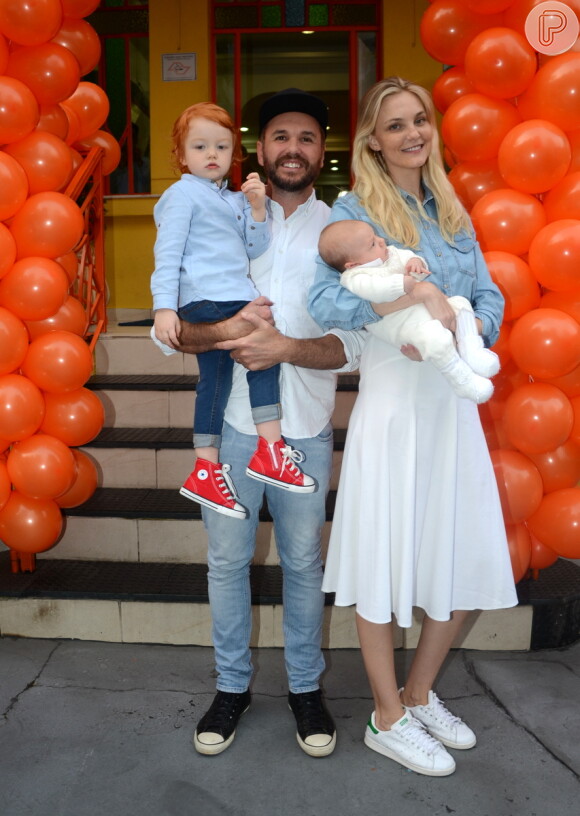 Carol Trentini comemora aniversário de 3 anos do filho Bento em SP nesta terça-feira, dia 09 de agosto de 2016