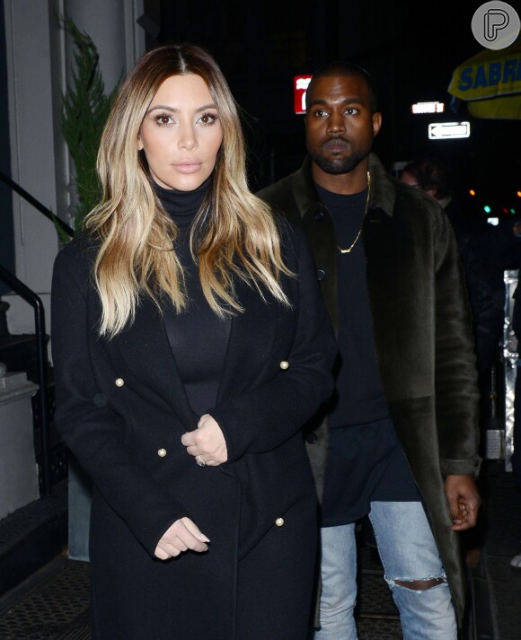Kim Kardashian e Kanye West passam feriado do Dia de Ação de Graças juntos