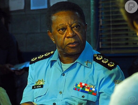 Milton Gonçalves participou da série 'Força-Tarefa', em 2009, como o Coronel Caetano