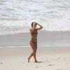 Apaixonada por praia, Fernanda de Freitas sempre que pode corre para a orla do Rio de Janeiro