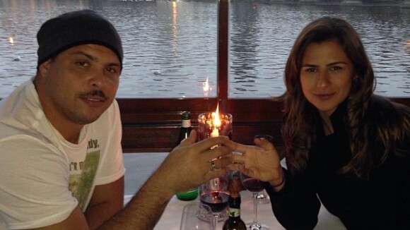Ronaldo e Paula Morais celebram um ano de namoro com almoço romântico em Praga