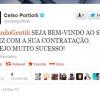 Logo depois que publicou a mensagem para Danilo Gentili, Celso Portiolli viu que cometeu a gafe, já que nem o apresentador e nem o SBT tinham confirmado nada, e apagou o post