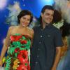 
No sábado, 27 de dezembro de 2013, Regiane Alves e o marido João Gomez prestigiaram a sessão para convidados do espetáculo 'Corteo', do Cirque Du Soleil,na Marina da Glória, no Rio de Janeiro
