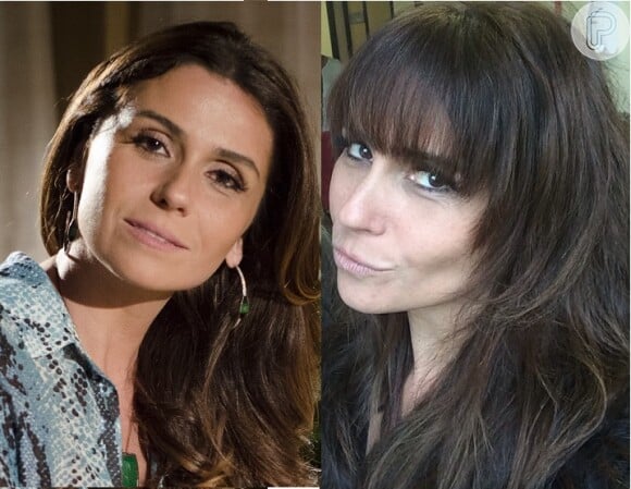 Giovanna Antonelli viverá Clara na novela 'Em Família'; para a personagem, a atriz precisou cortar os cabelos e adotor estilo com franja