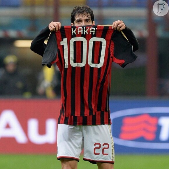 Kaká atinge 100 gols com camisa do Milan
