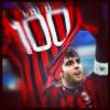 Kaká marca 100 gols pelo Milan e comemora em sua conta no Instagram