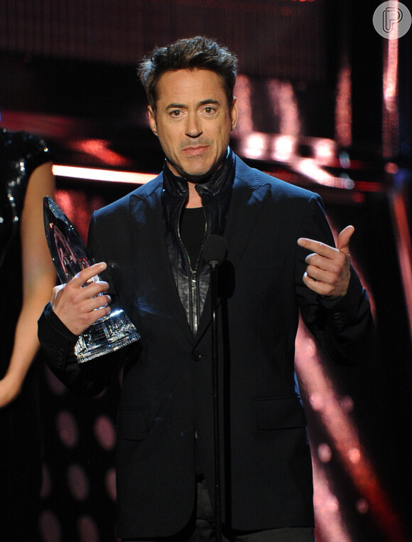 Robert Downey Jr. ganhou na categoria de Melhor Ator em Filme de Ação no People's Choice Awards 2014