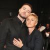 Justin Timberlake posa com Ellen Degeneres no People's Choice Awards 2014