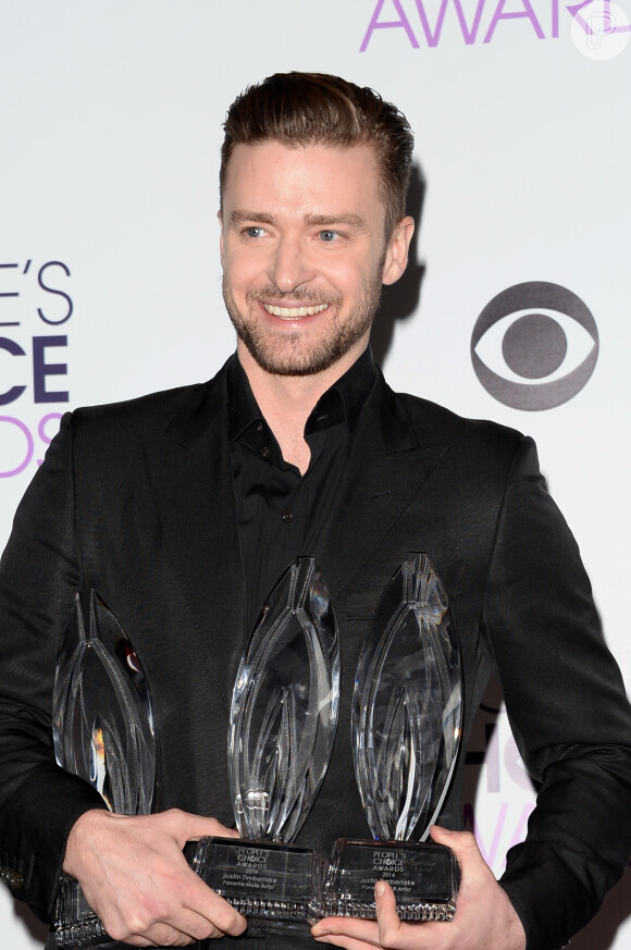 Justin Timberlake é o grande vencedor do People's Choice Awards 2014
