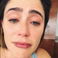 Fernanda Vasconcellos chora por fim de férias em Anguilla: 'Depressão'. Vídeo!