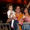 Mylla Christie foi com a família à pré-estreia do filme 'Minha Mãe é Uma Peça 2' em São Paulo, nesta segunda-feira, 12 de dezembro de 2016