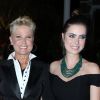 Xuxa e Rayanne Morais se encontraram na festa de inauguração dos novos estúdios da Record TV, em Vargem Grande, na Zona Oeste do Rio de Janeiro, na noite desta quinta-feira, 15 de dezembro de 2016